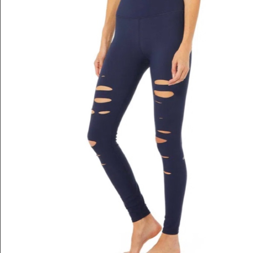 Alo Yoga cutout moto leggings